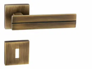Kľučka na dvere TI - LINHA 1 - HR 2736Q BRM - bronz matný (77) | MP-KOVANIA.sk #4109787