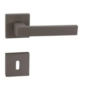 Kľučka na dvere TI - SQUARE - HR 2275Q GRM - grafit matný (141) | MP-KOVANIA.sk #4109330