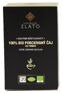 Tvrdošovské Zlato T.zlato Rakytník 100% Bio porciovaný čaj bylinný čaj 20 x 3 g