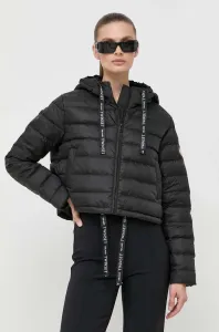 Páperová bunda Twinset dámska, čierna farba, zimná, oversize