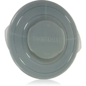 Twistshake Divided Plate delený tanier s viečkom Grey 6 m+ 1 ks
