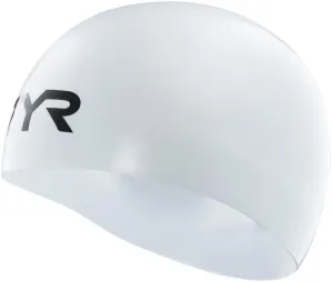 Plavecká čiapka tyr tracer-x racing swim cap white m