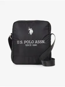 Čierna pánska taška cez rameno U.S. Polo Assn