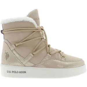 U.S. POLO ASSN. VEGY Dámska zimná obuv, béžová, veľkosť #8004425