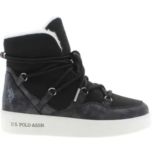 U.S. POLO ASSN. VEGY Dámska zimná obuv, čierna, veľkosť #8004680