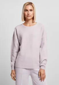 Urban Classics Ladies Chunky Fluffy Sweater softlilac - L