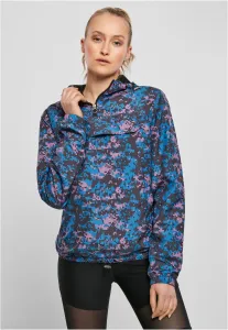 Urban Classics Ladies Camo Pull Over Jacket digital duskviolet camo - XS