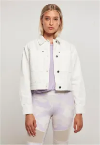 Urban Classics Ladies Short Boxy Worker Jacket white - XL