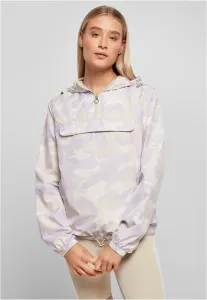 Urban Classiics Ladies Camo Pull Over Jacket lilaccamo - XL