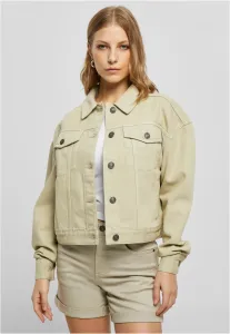 Women's Oversized Colorful Denim Soft Grass Jacket #8440331