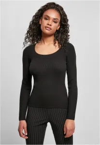 Urban Classics Ladies Wide Neckline Sweater black - M
