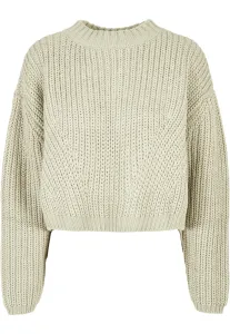 Urban Classics Ladies Wide Oversize Sweater softsalvia - 3XL