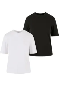 Women's T-Shirt Classy Tee 2 Pack white+black #9246861