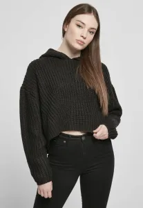 Urban Classics Ladies Oversized Hoody Sweater black - 4XL