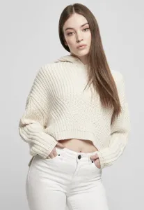 Urban Classics Ladies Oversized Hoody Sweater whitesand - L