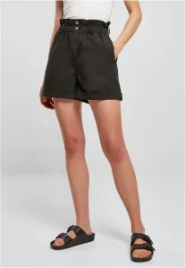 Urban Classics Ladies Paperbag Shorts black - 27