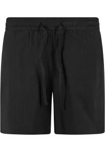 Women's Seersucker Shorts - Black #9089124