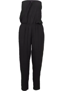 Urban Classics Ladies Viscose Bandeau Jumpsuit black - XL