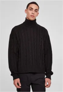 Boxy Roll Neck Sweater Black #8454745