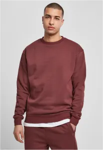 Urban Classics Crewneck Sweatshirt cherry - Size:4XL