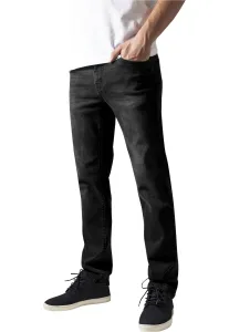 Urban Classics Stretch Denim Pants black washed - 30