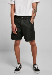 Urban Classics Organic Denim Bermuda Shorts black washed - 36
