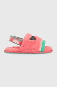 Detské papuče UGG ružová farba #8834940