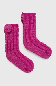 Ponožky UGG dámske, ružová farba #7388363