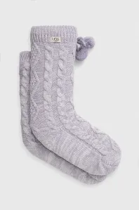 Ponožky UGG dámske, šedá farba #7661983