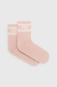 Ponožky UGG Dierson dámske, biela farba, 1131332