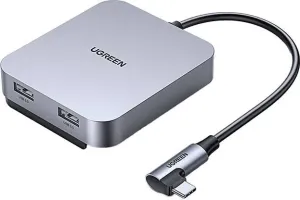 Ugreen CM521 HUB adaptér pre iMac USB-C - 3x USB 3.1 / SD / TF, šedý (CM521 60377)