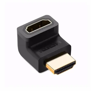 UGREEN HD112 HDMI Male to Female Adapter Right Angled Up 4K