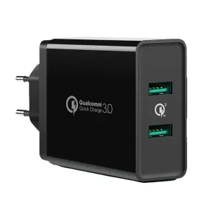 Ugreen wall charger 2xUSB-A 36W QC3.0 black (CD161)
