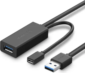 UGREEN US175 active extension cable USB 3.2 Gen 1 (USB 3.0, USB 3.1 Gen 1) 10m black