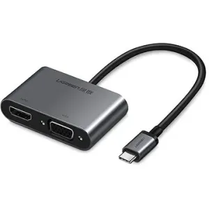 UGREEN USB-C to HDMI + VGA Adapter with PD Space Gray