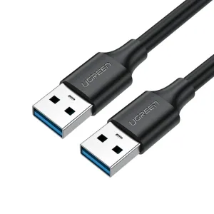 Ugreen USB 2.0 (M) to USB 2.0 (M) Cable Black 0,25 m