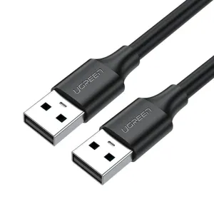 Ugreen USB 2.0 (M) to USB 2.0 (M) Cable Black 0,5 m