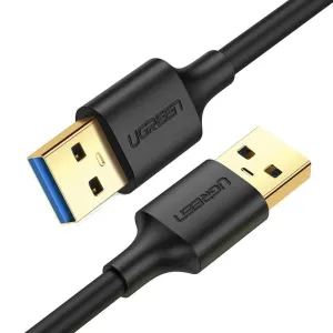 Ugreen USB 3.0 (M) to USB 3.0 (M) Cable Black 0,5 m