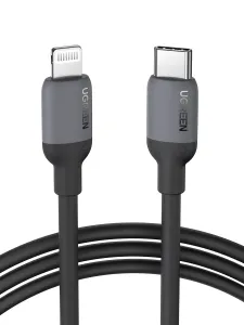 UGREEN USB-C to Lightning Silicone Cable 1m (Black)