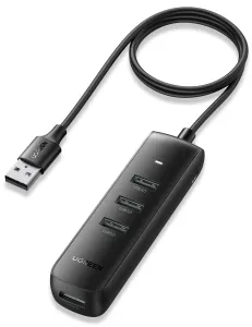 Ugreen CM416 HUB adaptér USB / 4x USB 3.2 1m, čierny (CM416 8065)