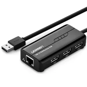 Ugreen USB-A Hub to Ethernet + 3× USB-A 2.0
