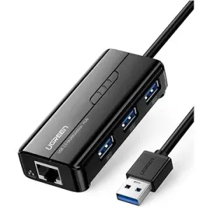 Ugreen USB-A Hub to Ethernet + 3× USB-A 3.0
