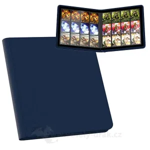 Ultimate Guard Album Ultimate Guard 12-Pocket QuadRow ZipFolio XenoSkin Blue