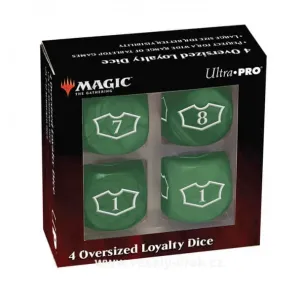 UltraPro Sada kostek Ultra Pro Deluxe 22MM Forest Loyalty with 7-12 for Magic: the Gathering