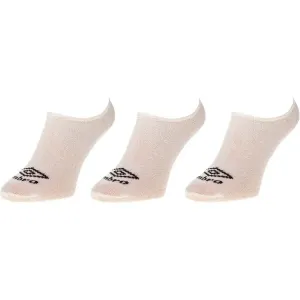 Umbro NO SHOW LINER SOCK - 3 PACK NO SHOW LINER SOCK - 3 PACK - Ponožky, biela, veľkosť #7285605