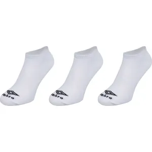 Umbro NO SHOW LINER SOCK - 3 PACK Ponožky, biela, veľkosť #467056