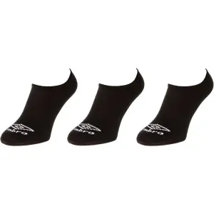 Umbro NO SHOW LINER SOCK - 3 PACK NO SHOW LINER SOCK - 3 PACK - Ponožky, čierna, veľkosť 43-47