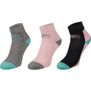 Umbro SPORT SOCKS 3P Detské ponožky, ružová, veľkosť #457195