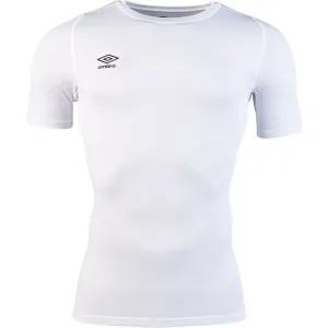 Umbro CORE SS CREW BASELAYER Pánske športové tričko, biela, veľkosť #447082