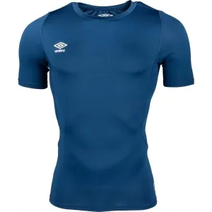 Umbro CORE SS CREW BASELAYER Pánske športové tričko, tmavo modrá, veľkosť #410583